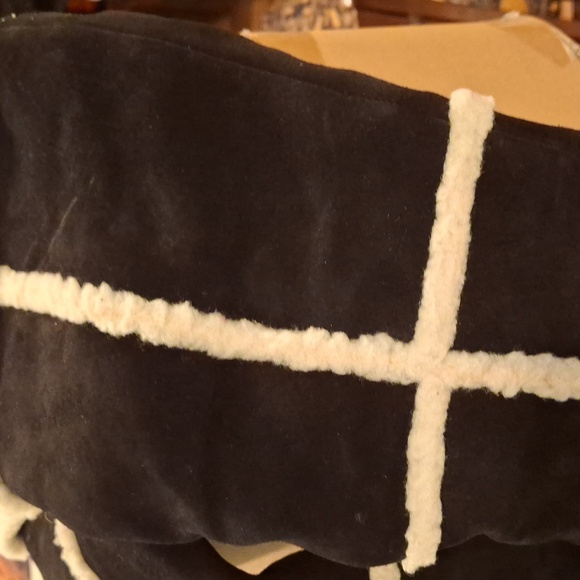 Michael Kors 7 M Black Suede & Sheep For Snow Tall Boots Women Skin, Hardly Use - Picture 2 of 8